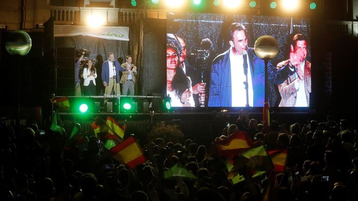 Noche electoral de VOX en Madrid / EFE/Juan Carlos Hidalgo