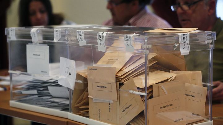 Un detenido en Parla durante la jornada electoral