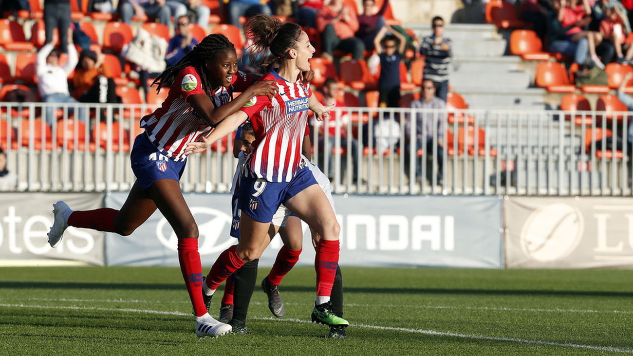 3-0. El Atlético Féminas, a un paso del título tras ganar al Valencia