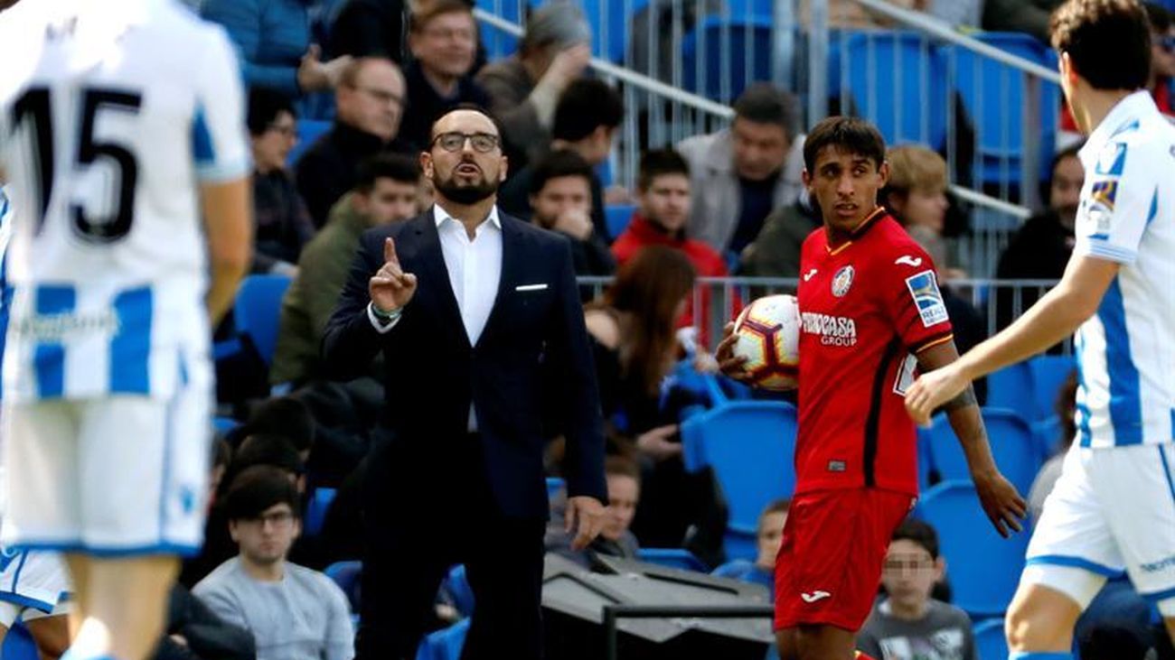 Bordalás: "Está claro que el Getafe no puede estar donde está"