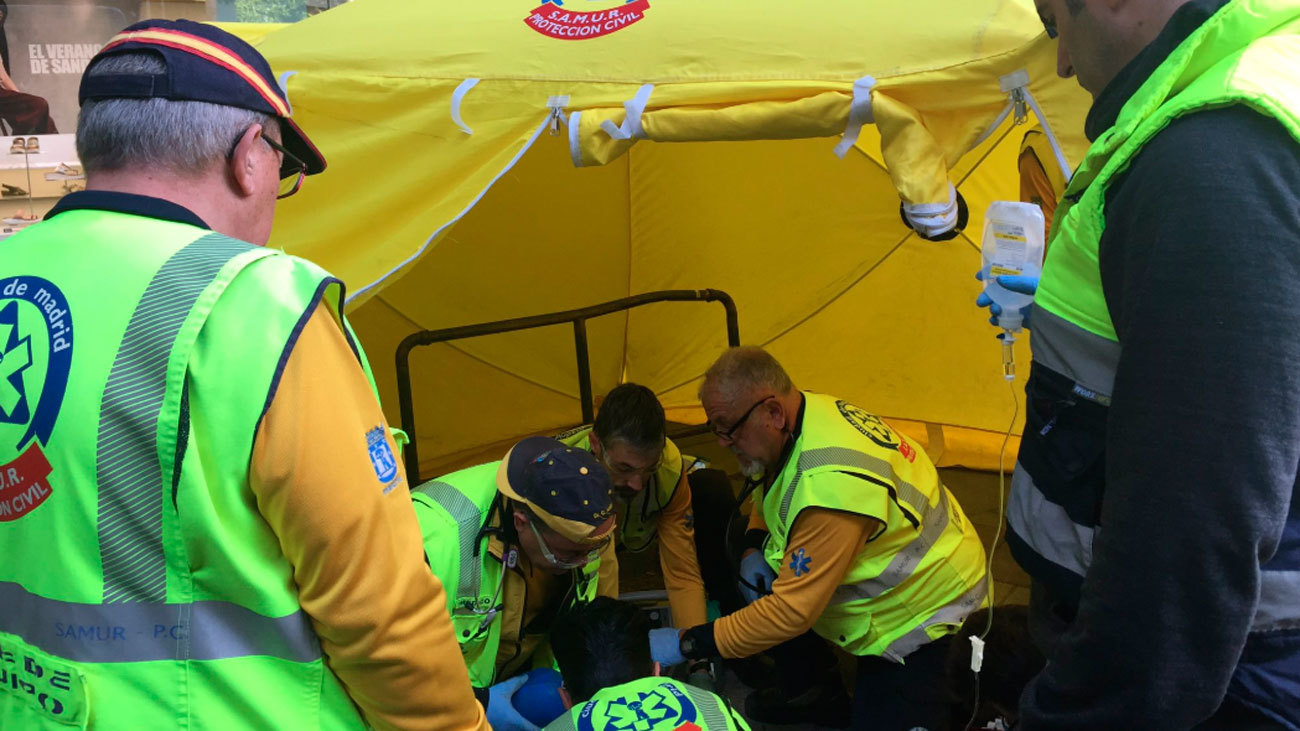 Herida muy grave una joven que ha sido atropellada en Madrid