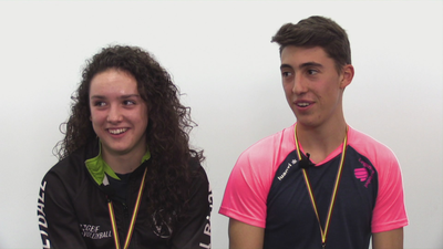 Irene Pérez y Alejandro Román, MVP de las Fases Finales Cadetes