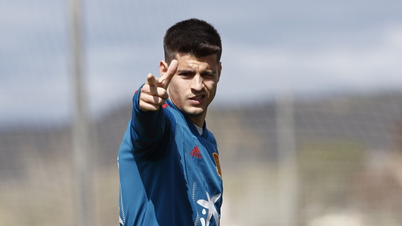 Morata vuelve al 'cole'