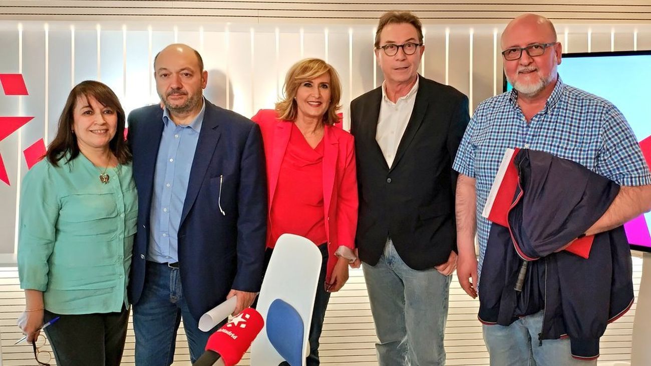 Cara a cara entre los líderes sindicales madrileños en Com.permiso