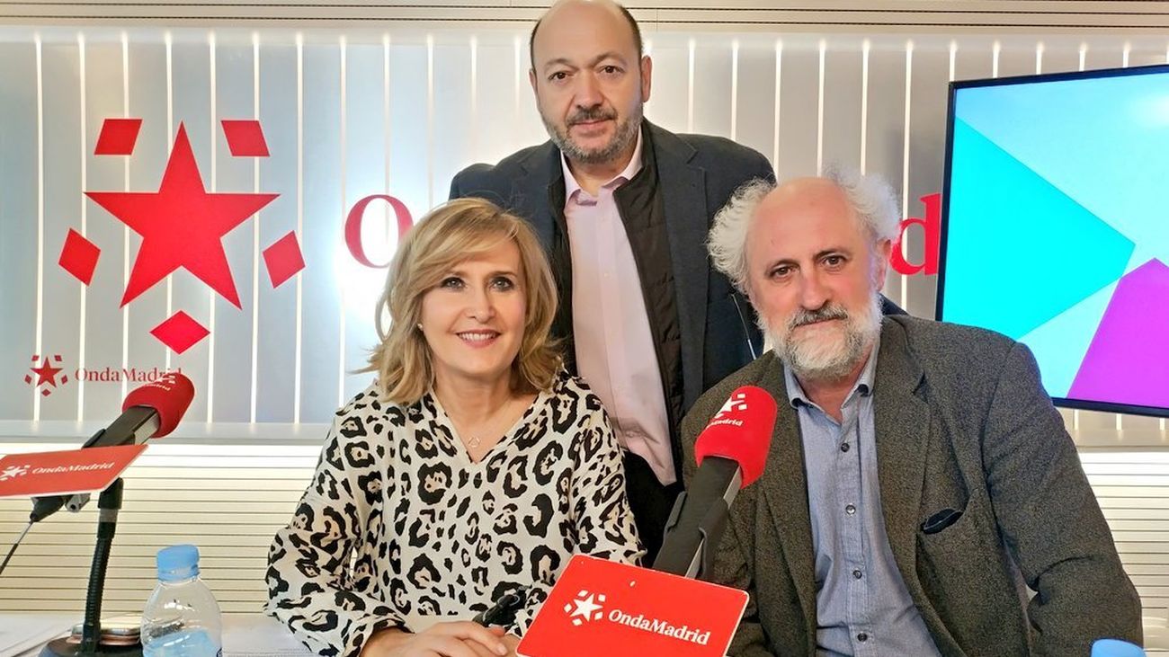 Luis Cueto hoy en Com.permiso con Constatino Mediavilla