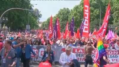 Los sindicatos piden en Madrid un gobierno de izquierdas y derogar la reforma laboral