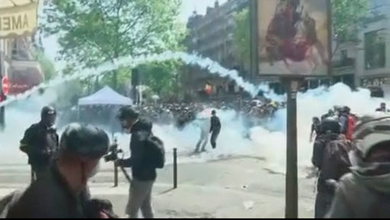 Tres españoles detenidos en los graves disturbios de los ‘chalecos amarillos’ en Francia