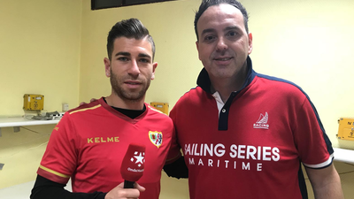 Embarba: “Me siento un rayista mas, muy orgulloso de jugar aquí”