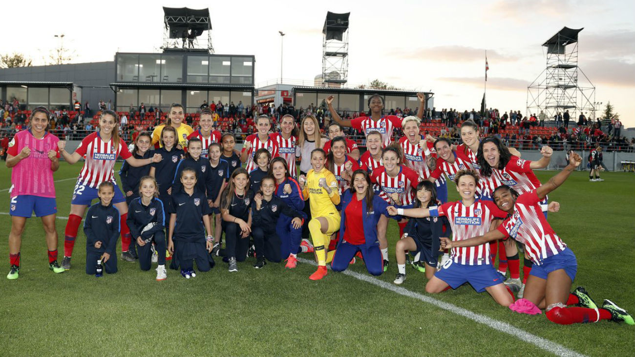 El Atlético Femenino, a un paso de su tercera Liga