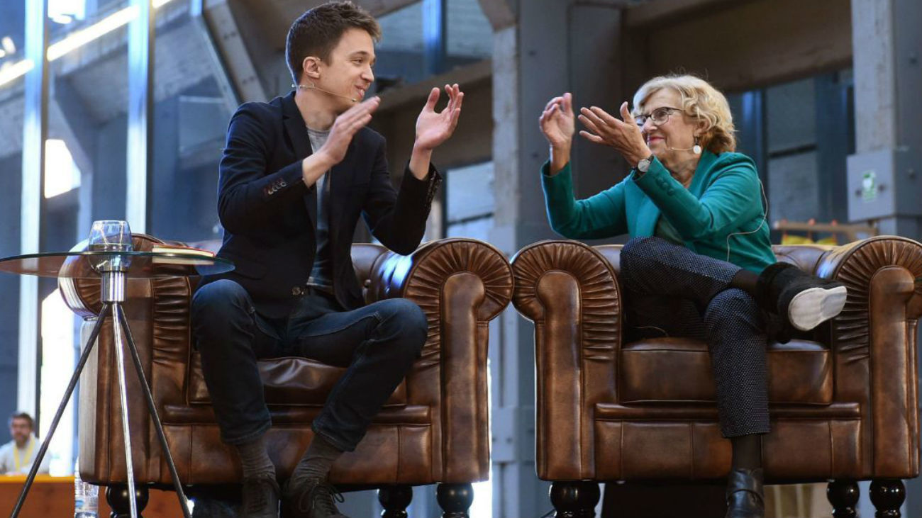 La Junta confirma que ni Carmena ni Errejón podrán debatir en Telemadrid