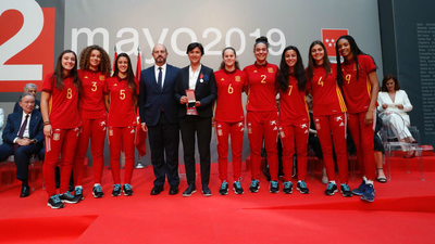 La selección sub'17 femenina, Medalla de Plata de la Comunidad Madrid