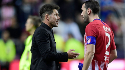Simeone: “Godín nos ha dado y nos da la vida”