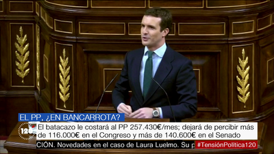 ¿Peligro de bancarrota para el PP por el resultado de las elecciones?