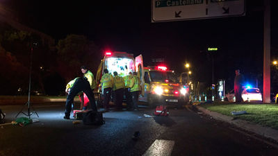 Herido grave al ser atropellado cuando cruzaba el Paseo de la Castellana