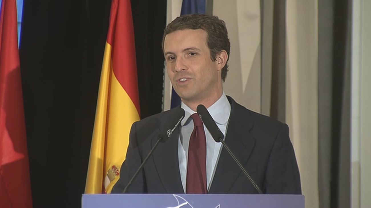Casado reclama a Ciudadanos que aclare con quién pactará tras las elecciones del 26M