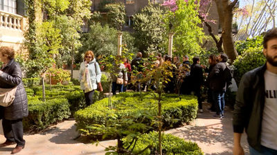 La joya de los patios madrileños se encuentra en pleno corazón de Chamberí