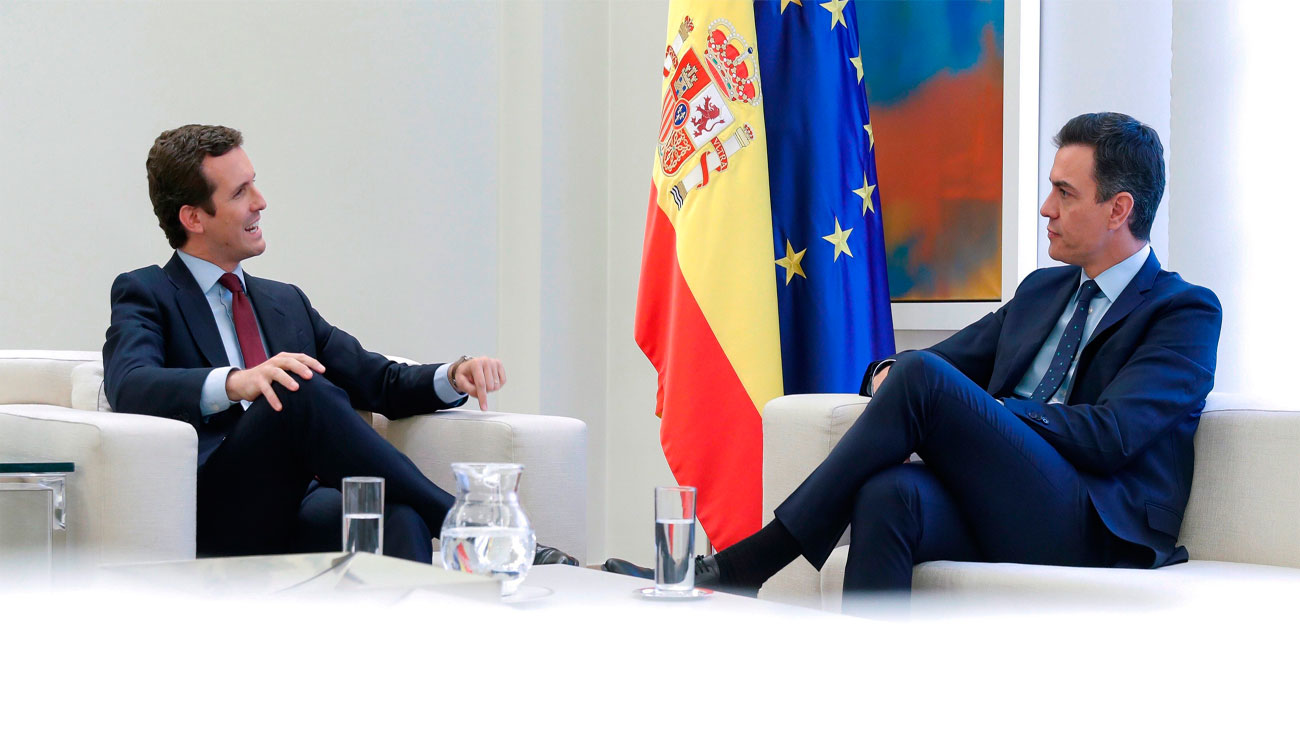 Casado no facilitará la investidura de Sánchez pero le pide evitar al independentismo