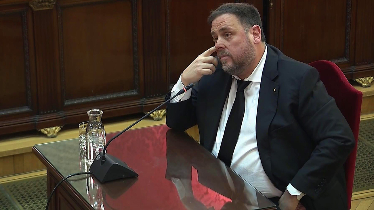 El Constitucional rechaza amparar a Junqueras, pero rompe su unanimidad sobre el 'procés'