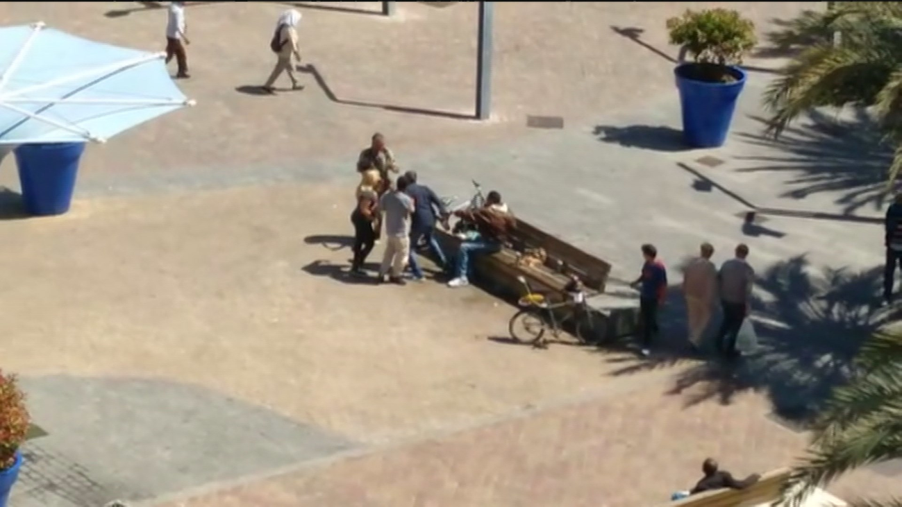 Un grupo de indigentes provoca peleas y  problemas en la zona de la estación en Torrejón de Ardoz