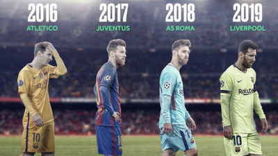 Messi se vuelve a estrellar en la Champions