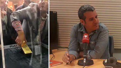 Jaime Treceño entona el 'mea culpa' por la fake news del lingote de oro