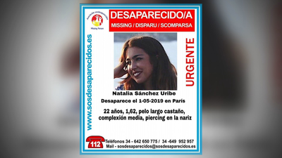 Natalia Sánchez Uribe, localizada en buen estado en París
