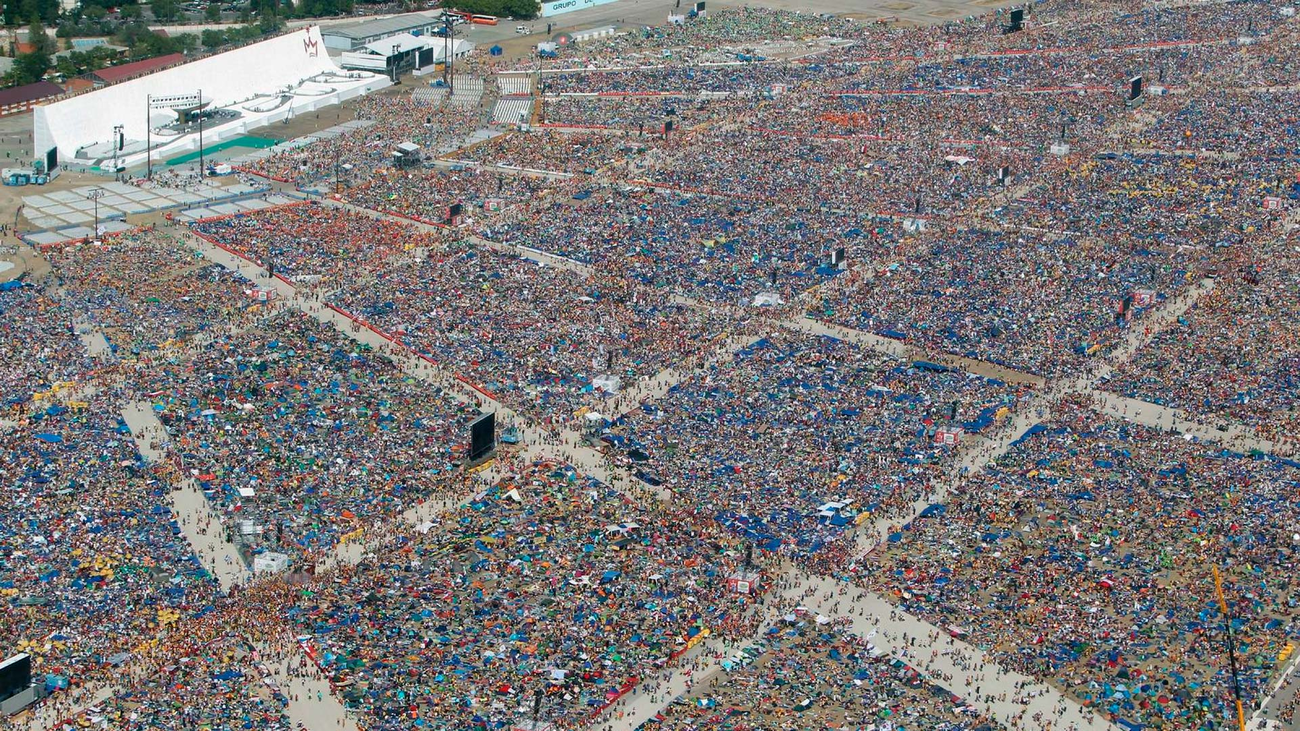 2011. Madrid acoge a 2 millones de peregrinos por la JMJ