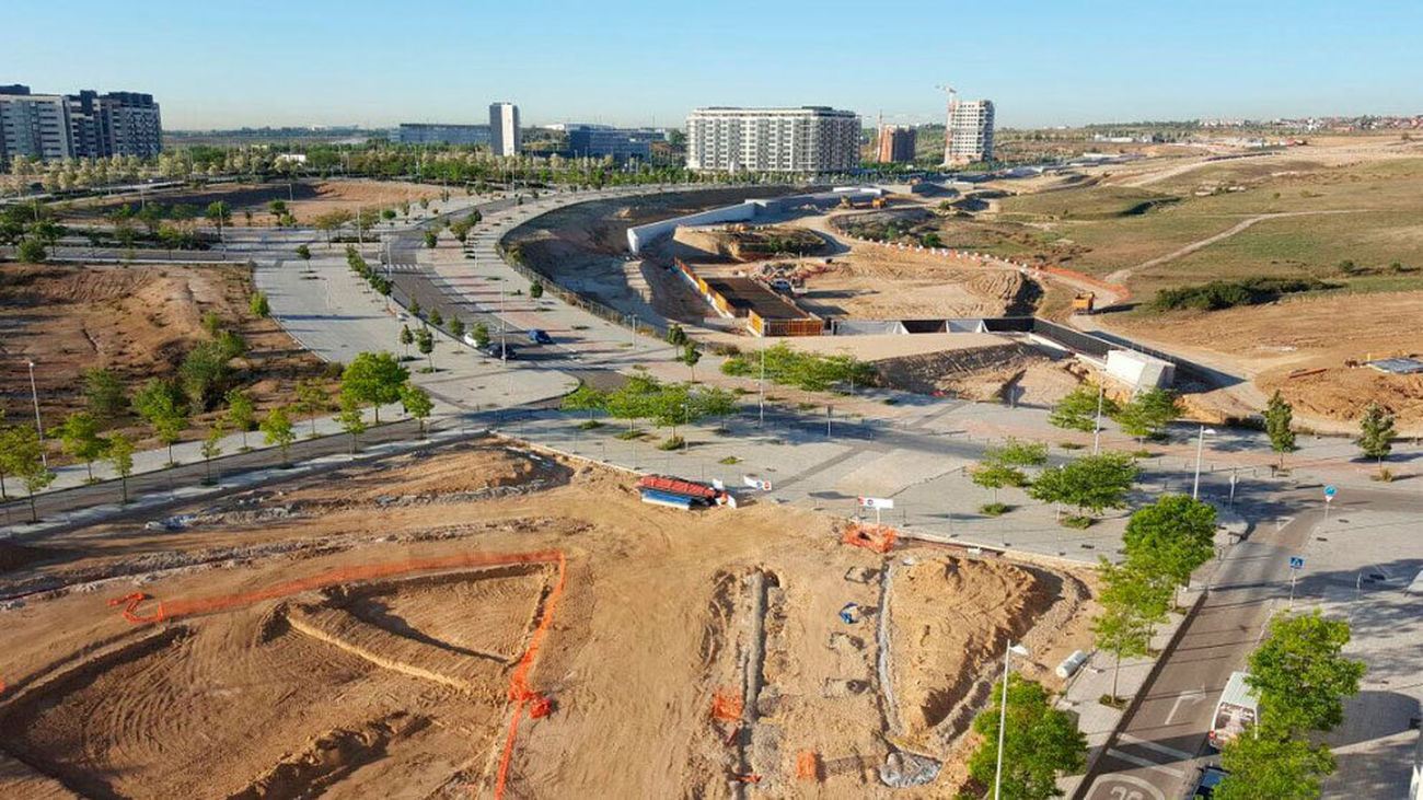 Proyecto del parque central de Valdebebas