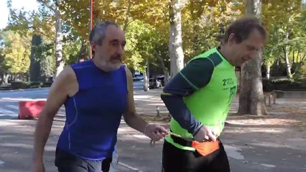 Ismael Martínez, atleta ciego y profesor de filosofía
