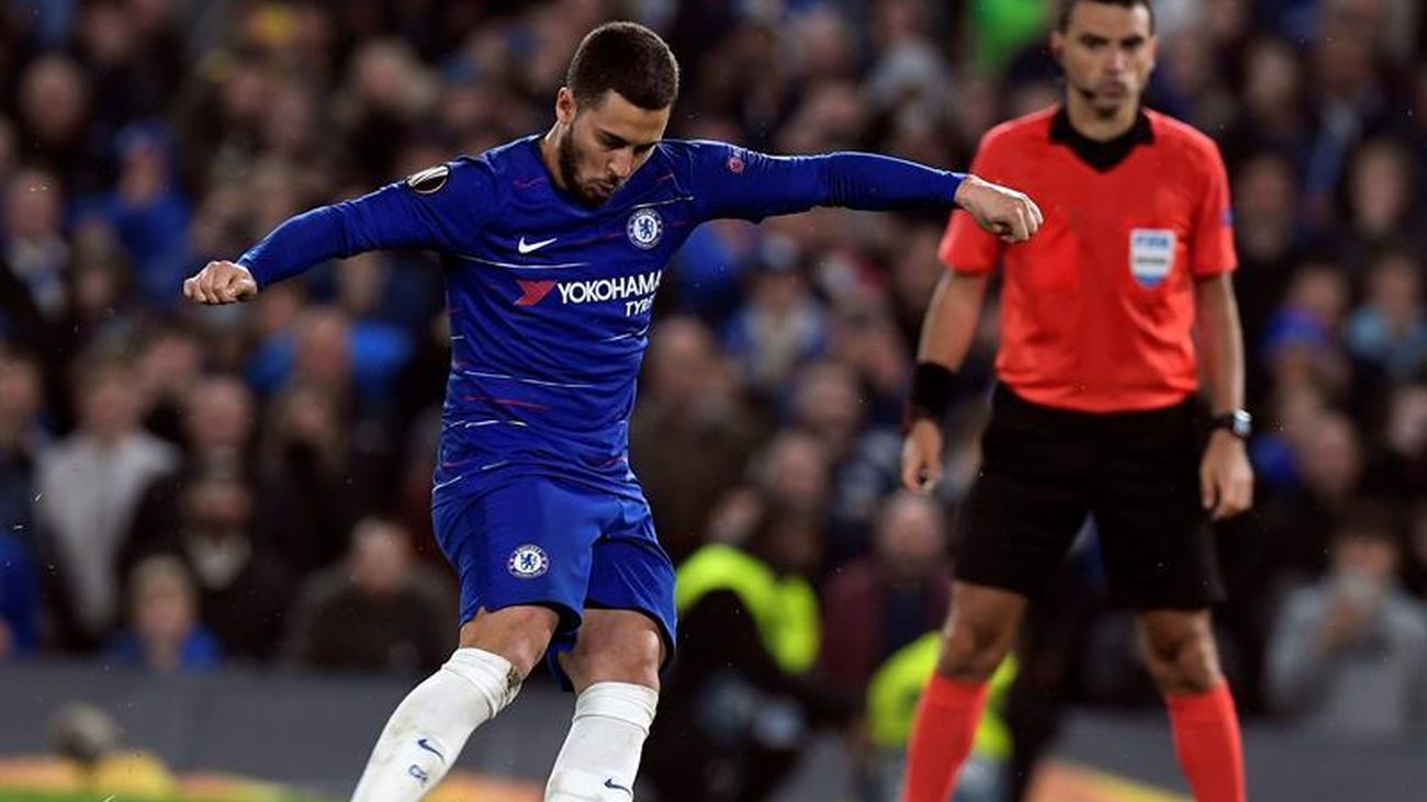 Hazard jugó su último partido en Stamford Bridge