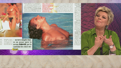 El posado (robado) de Lola Flores en Interviú