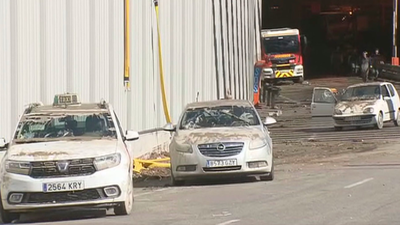 El túnel de acceso a la T4 de por la M-14 continúa cortado