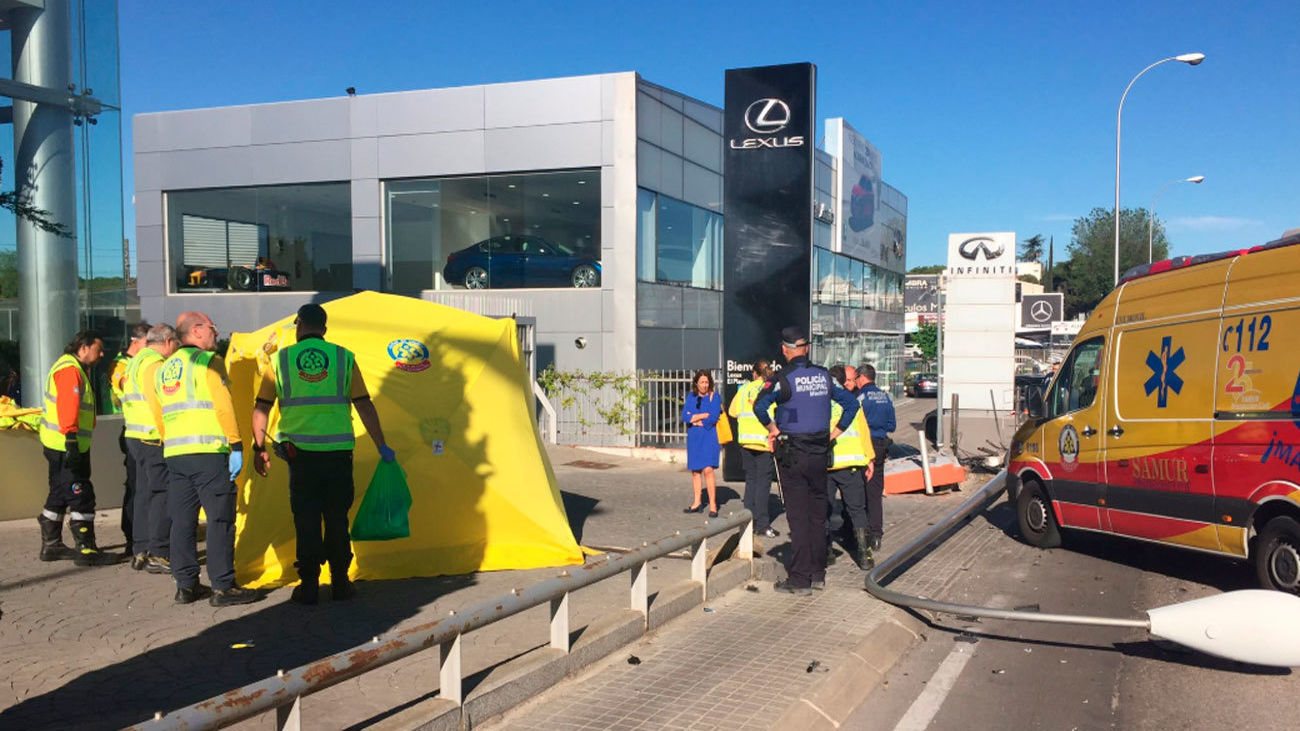 Atropello en El Plantío