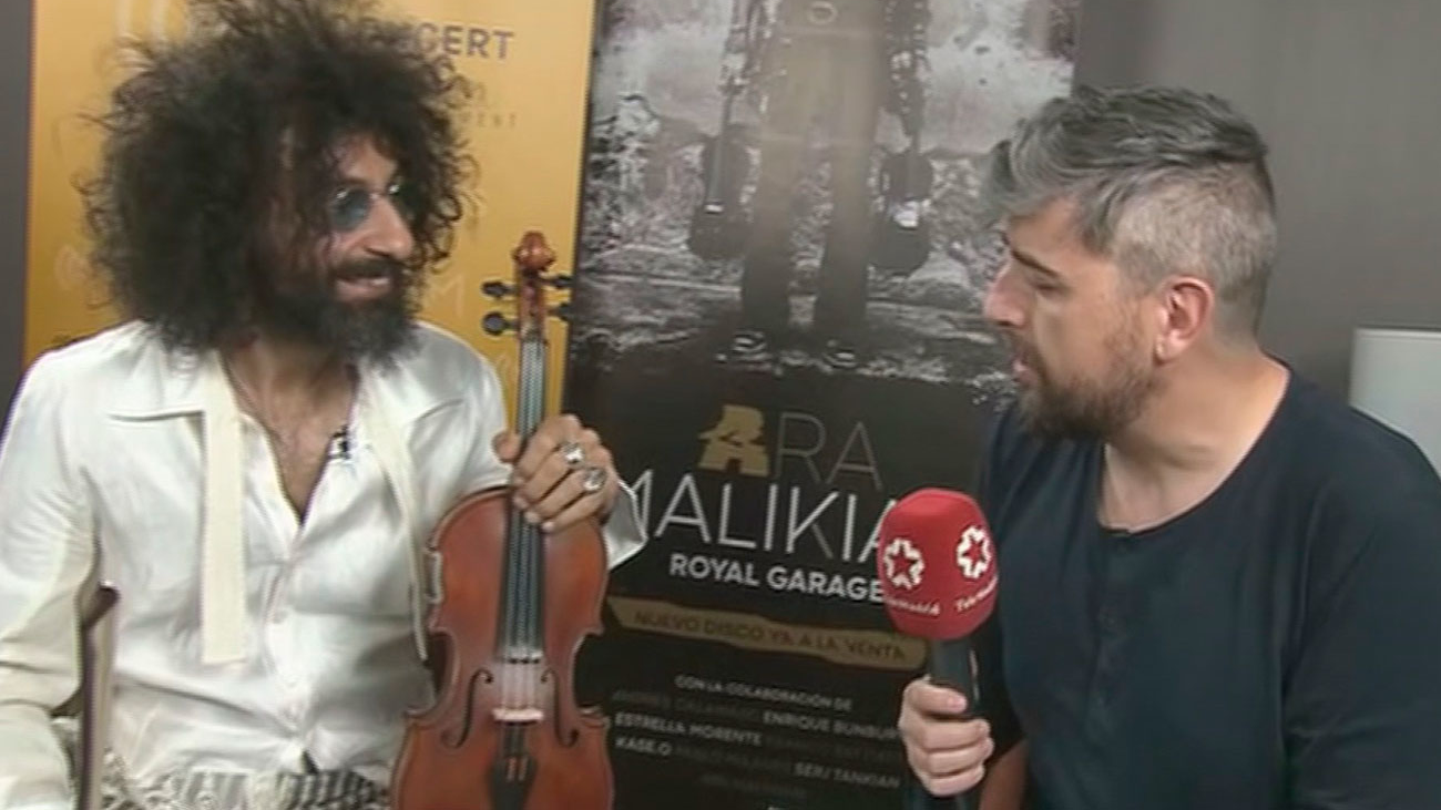 El  violinista Ara Malikian presenta nuevo disco y gira mundial