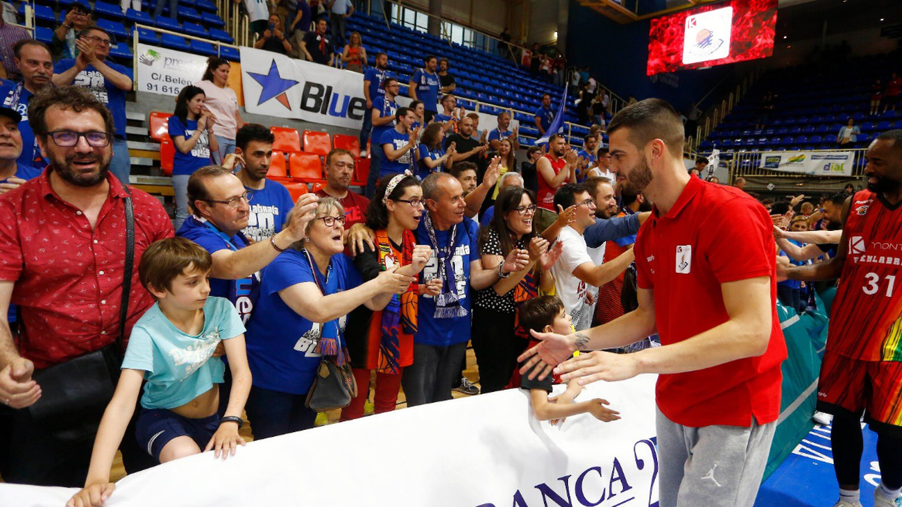 Fuenlabrada celebra la permanencia en la ACB