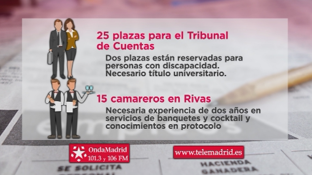 Se buscan camareros para trabajar en Rivas