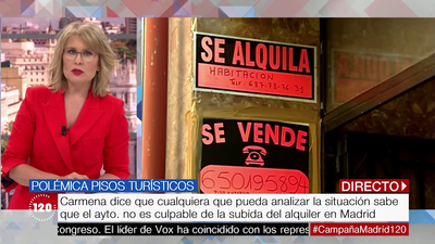 Varapalo judicial a la moratoria de los pisos turísticos de Manuela Carmena