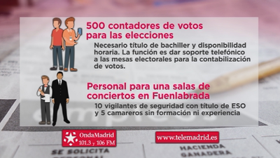Se buscan 500 contadores de votos para las elecciones del 26 de mayo