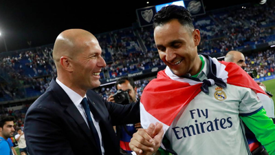 Zidane le abre la puerta a Keylor