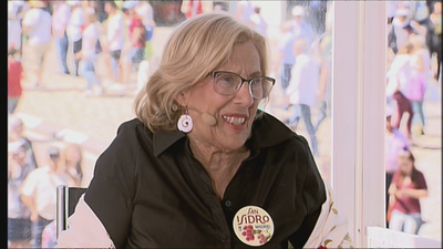 Carmena "dispuesta e ilusionadísima para seguir otros 4 años más"