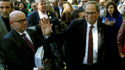 Torra considera nula su causa por los lazos pero pagará "el precio que haga falta"