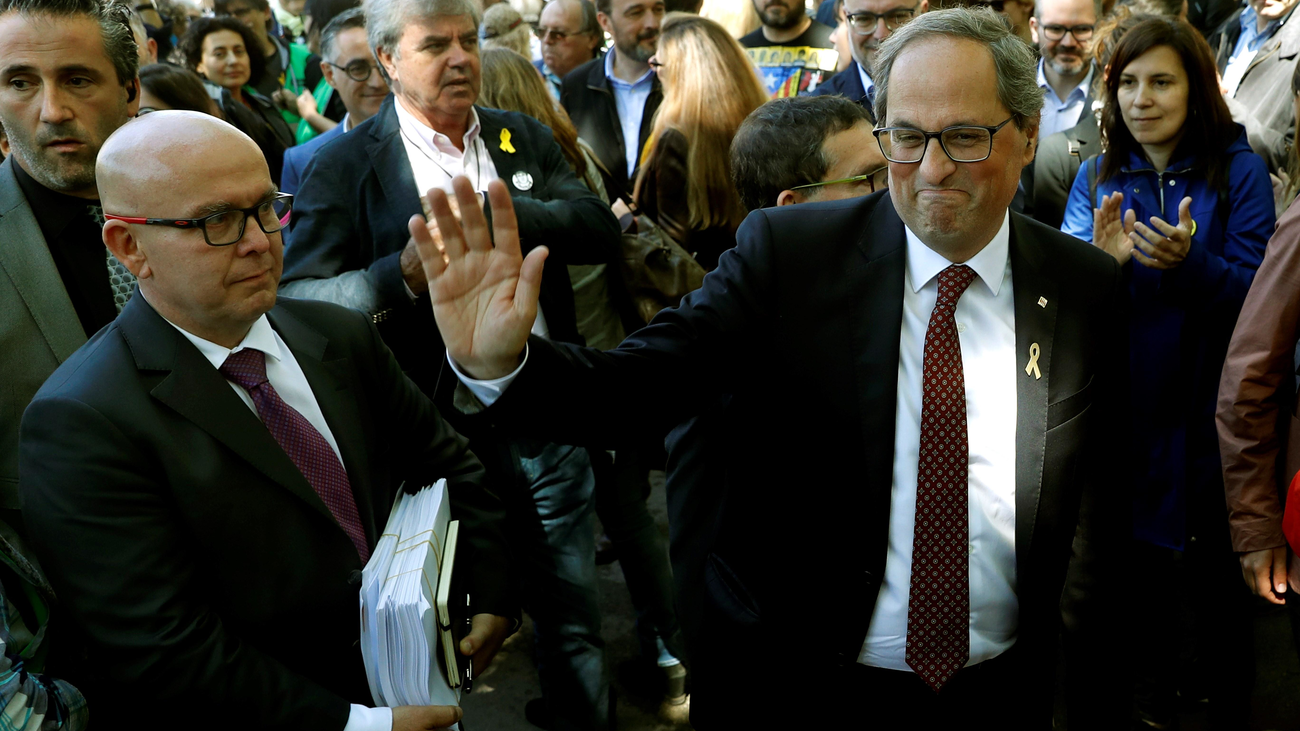 Torra considera nula su causa por los lazos pero pagará "el precio que haga falta"