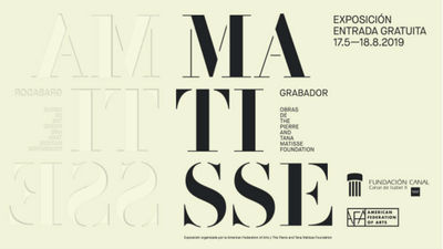 Las líneas maestras de Matisse, en la Fundación Canal