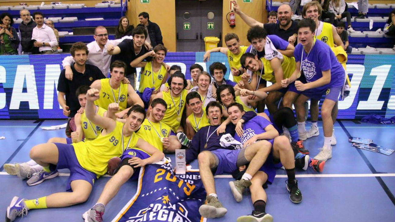 34-45. Estudio consigue su séptima Copa Colegial ante Escolapios