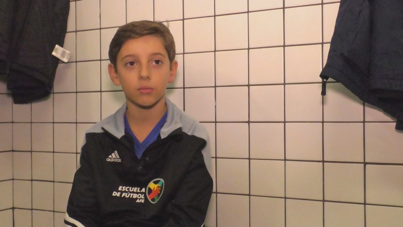 Alejandro Otero, pasión por el fútbol