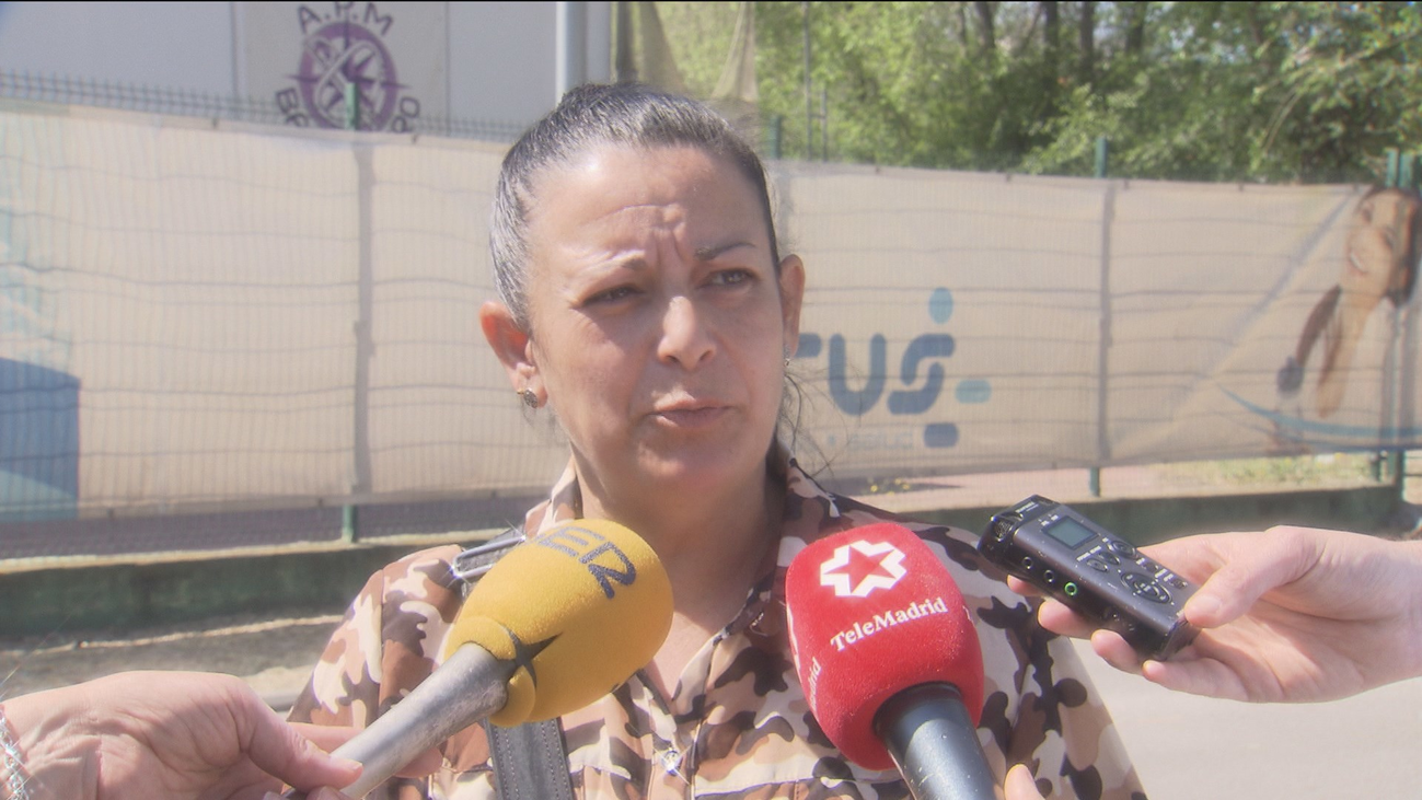 Trabajadores  sin cobrar en las instalaciones deportivas de Parla