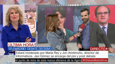 Todos los detalles del debate en Telemadrid de los candidatos a la Comunidad