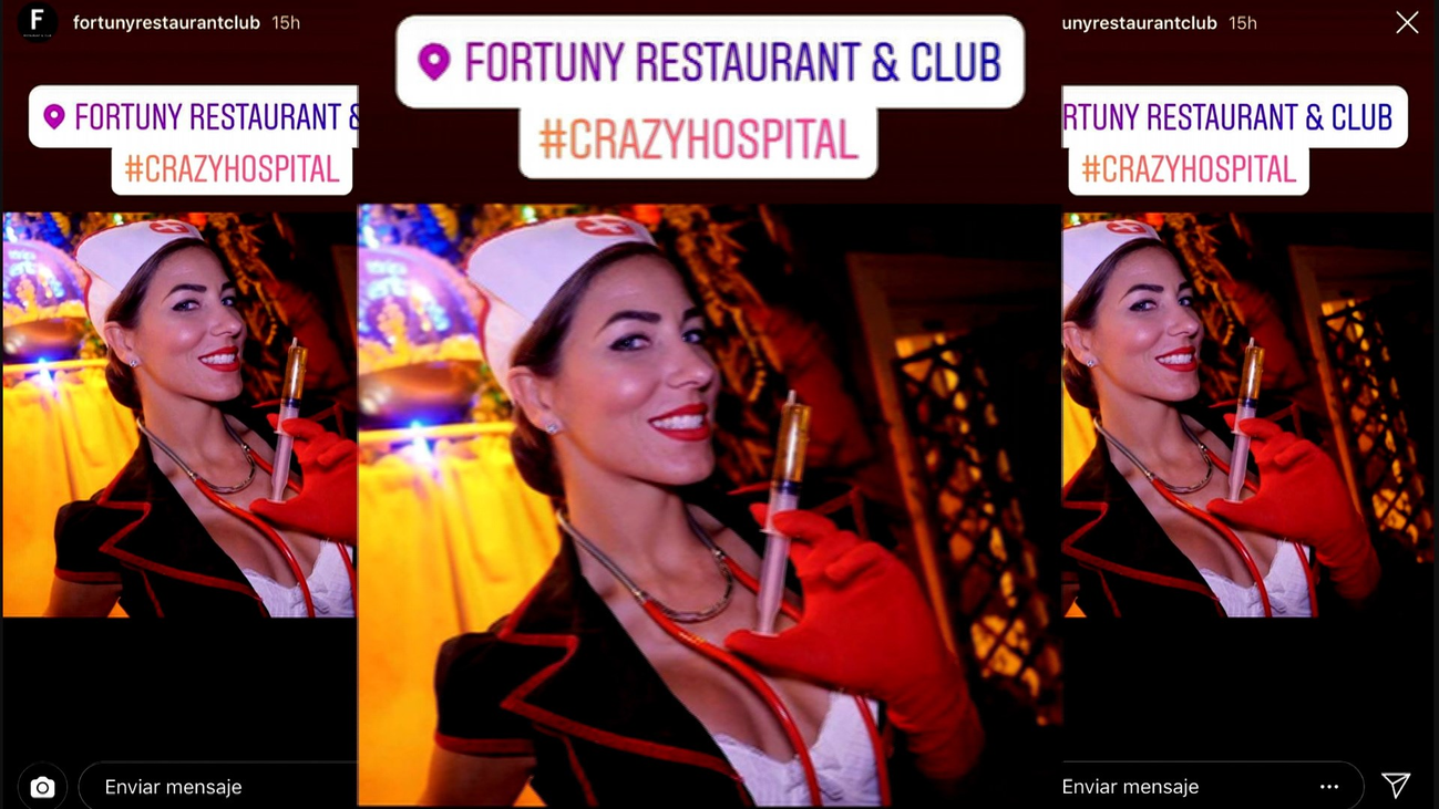 Denuncian una fiesta en Madrid con enfermeras sexys por la imagen ofensiva para la profesión