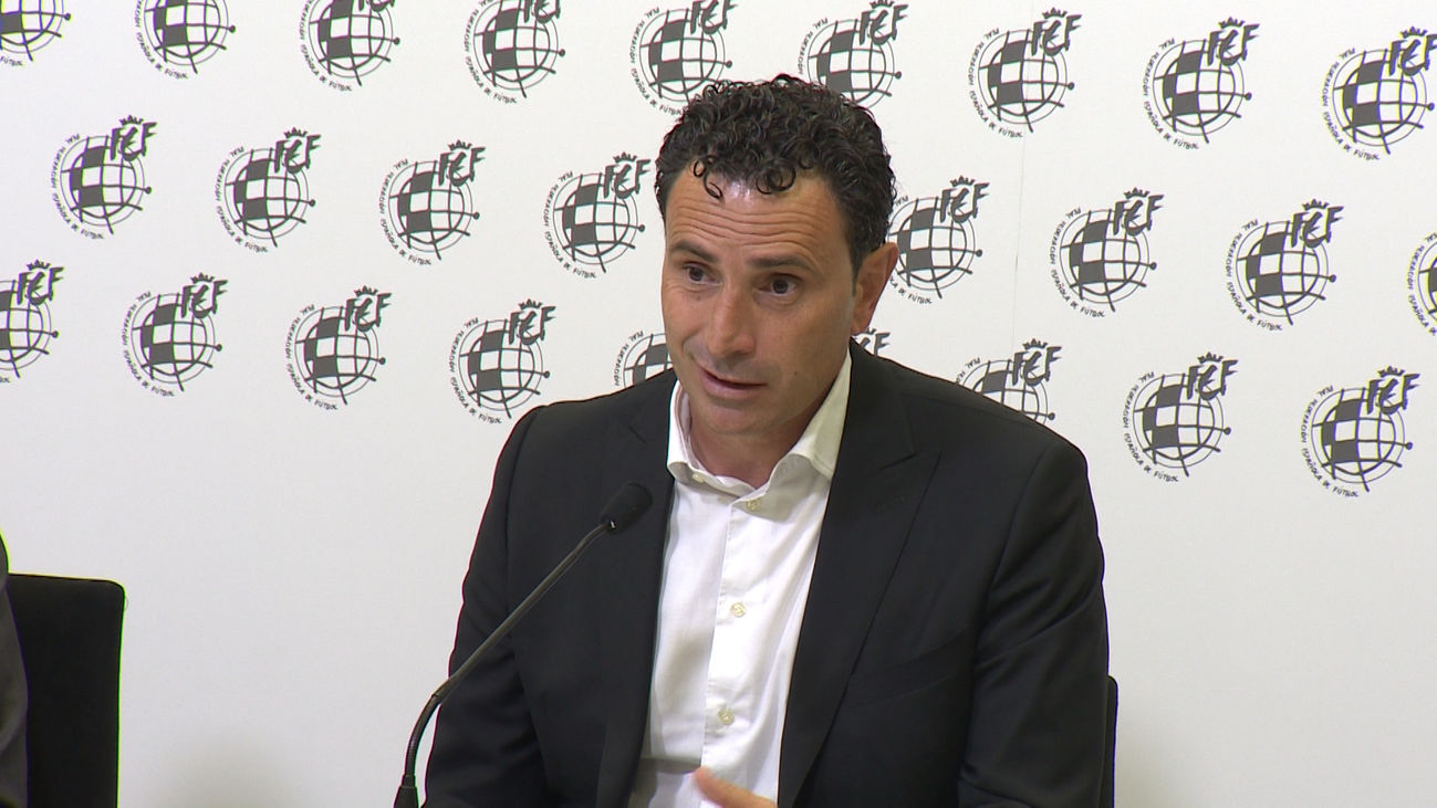 Molina: "El compromiso de la RFEF con el seleccionador es total"