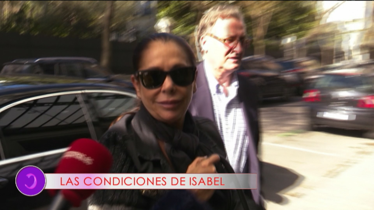 Las cláusulas especiales de Isabel Pantoja en la isla